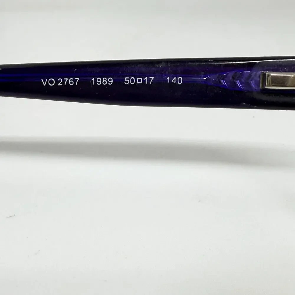 Vogue Eyewear VO 2767 1989 50-17-140 Black/Blue Full Rim Eyeglasses Frame H18170